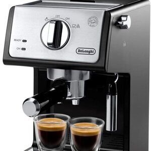 De'Longhi A-3220-RMB Espresso Cappuccino Maker Manual Frother